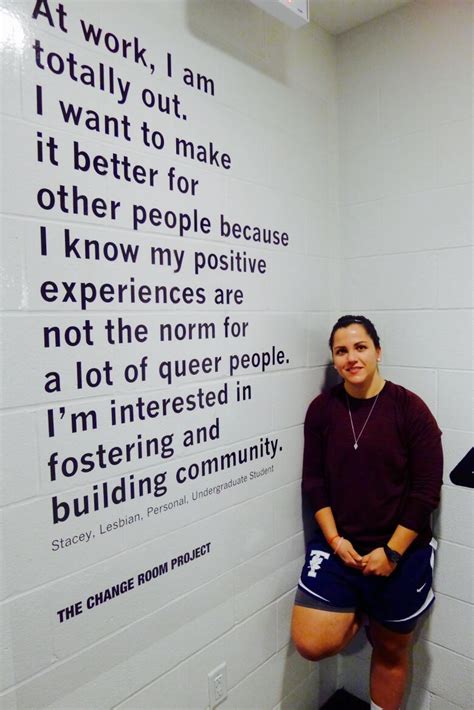 lesbians in the locker room|Change Room Project highlights the LGBT experience in locker .